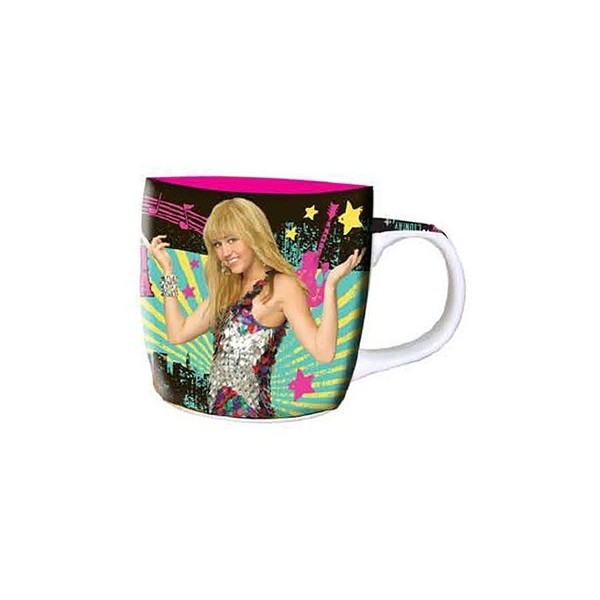 Taza Ceramica Hannah Montana Ovalada