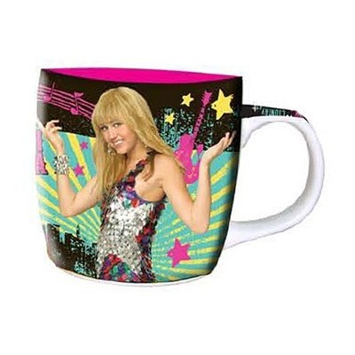 Taza Ceramica Hannah Montana Ovalada