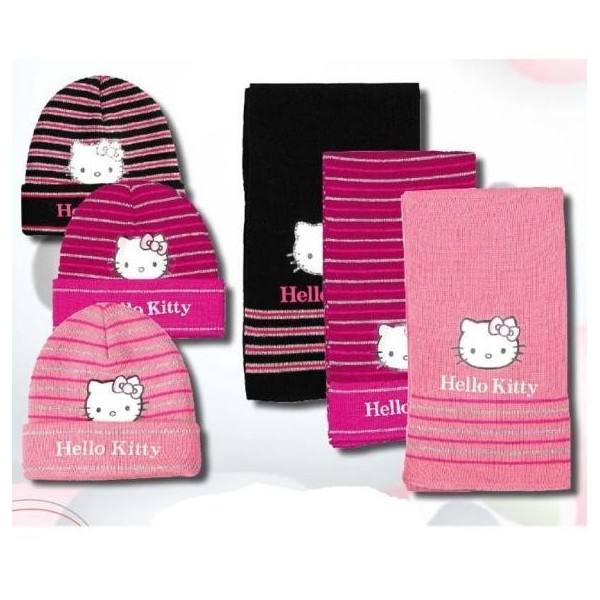 Gorro + Bufanda Hello Kitty