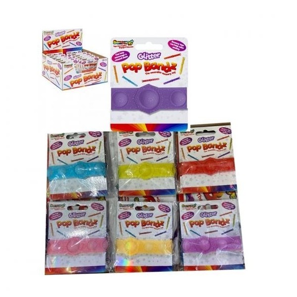 Pulseras Sensoriales De Pop It Multicolo