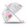 Peppa Pig Paraguas Transparente Manuel 48Cm