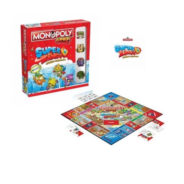 Monopoly Junior Super Zings 26.5Cm