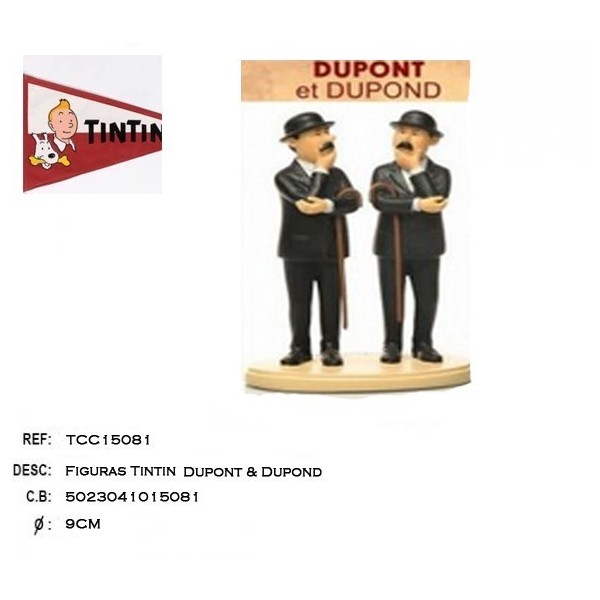 FIGURAS TINTIN TCC15081-DUPONT