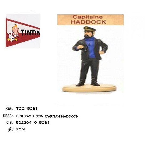 Figuras Tintin Capitan Haddock