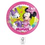 6 Platos Papel 20Cm. Minnie