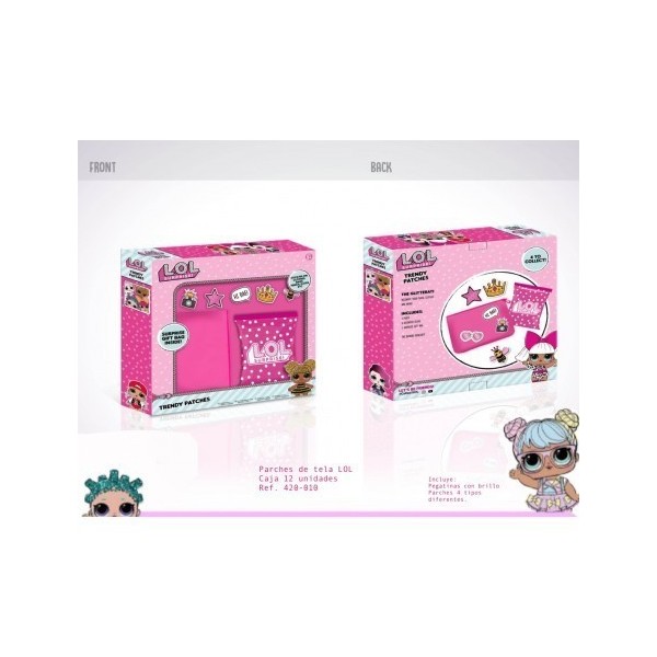 Parches De Tela Lol