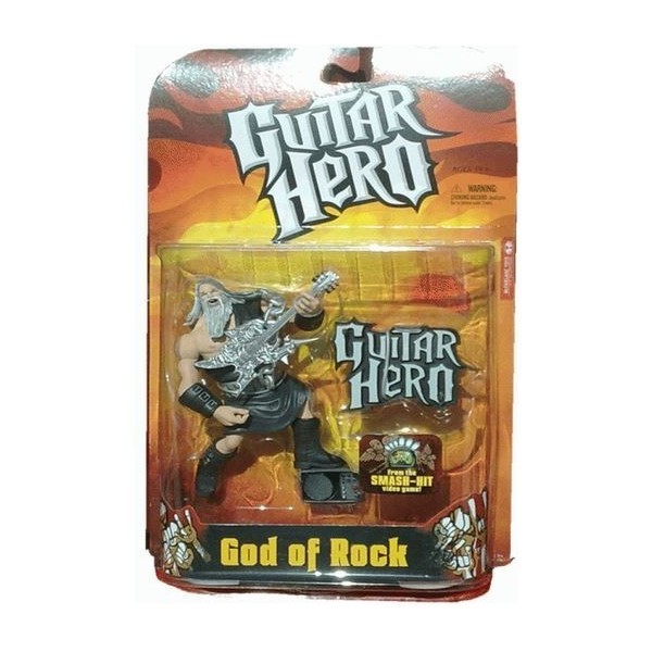 Figura Guitar Hero God Of Rock / Figura Articulada En Blister
