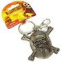 Pirata Del Caribe Llavero Metal Escudo