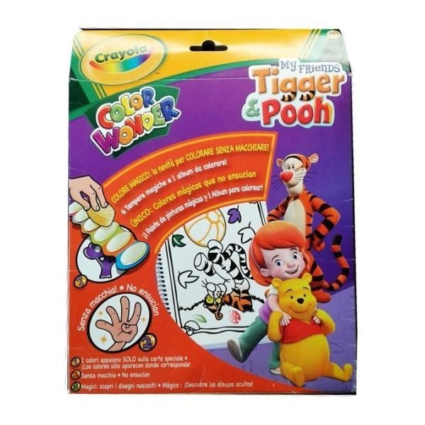 Album Colorear + Esponja Winnie