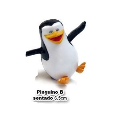 Pinguino - Figura Madagascar 2 Saludo 7.00Cm