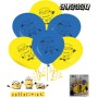 Globos De Lovely Minions   Pk-8Uds