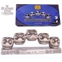 Portavelas Metal De 5 Cabezas Jack Porta-Vel Pesadillas Antes De Navidad