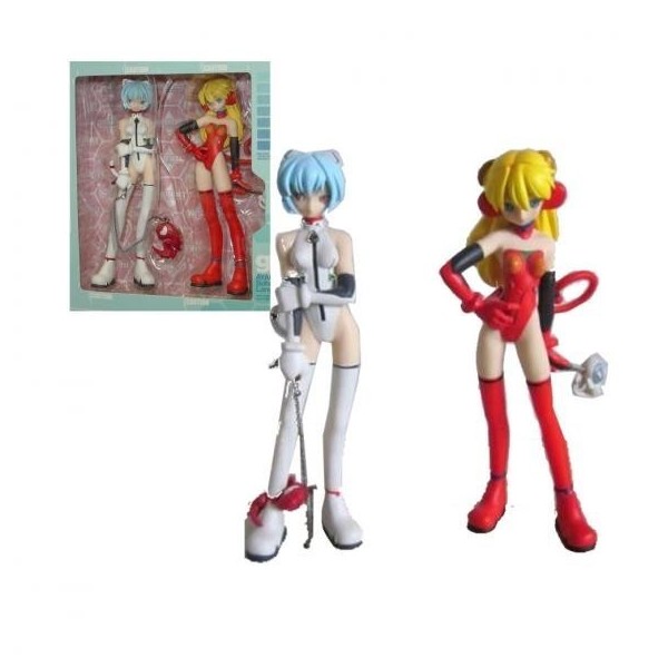 Evangelion Rei & Asuka Caja