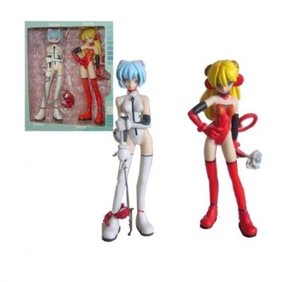 Evangelion Rei & Asuka Caja