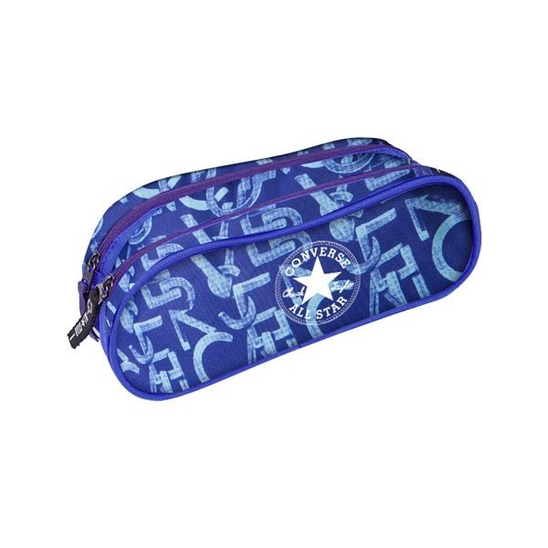 Portatodo Converse 2 Cremallera Azul Scramble 22 X 8.5Cm
