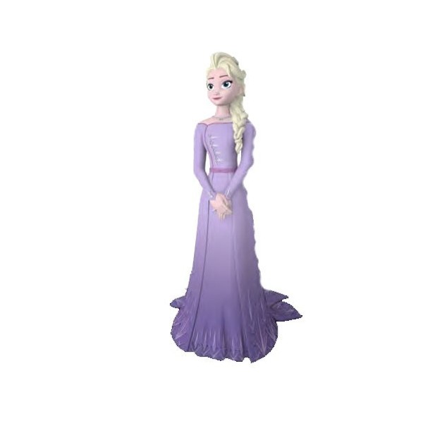 Elsa Vestido Purpura - Frozen Ii 10Cm