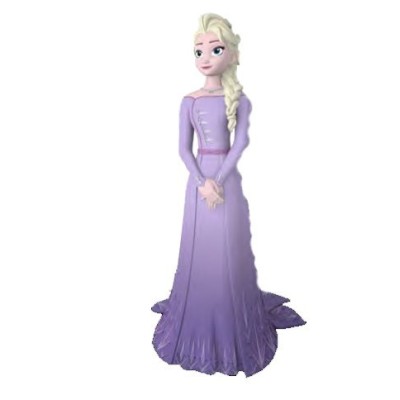 Elsa Vestido Purpura - Frozen Ii 10Cm