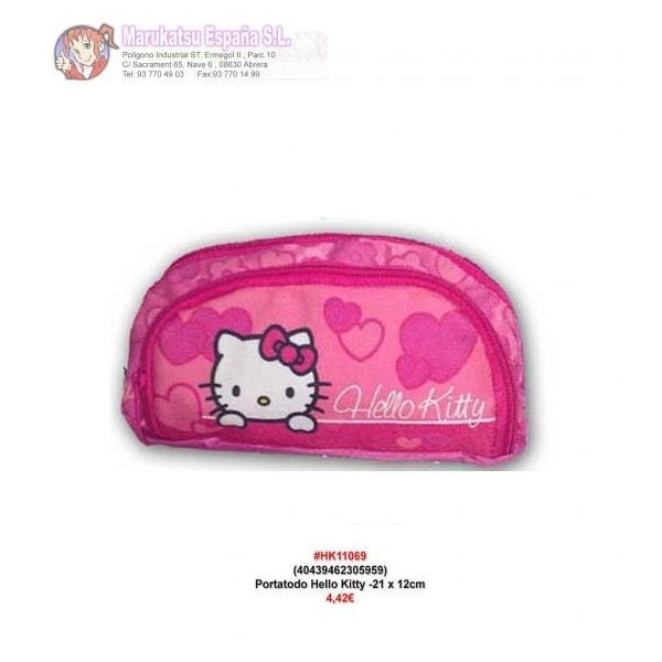 Portatodo Hello Kitty  21X12Cm