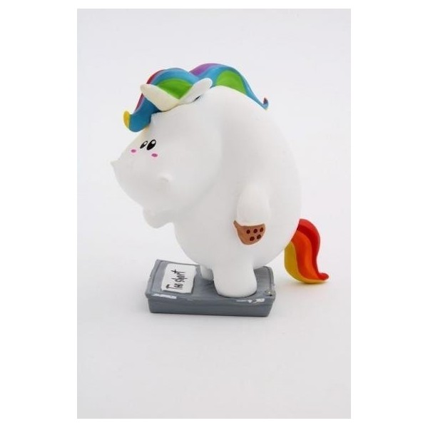 Chubby Unicorn Figure Chubby Unicornio En Escala