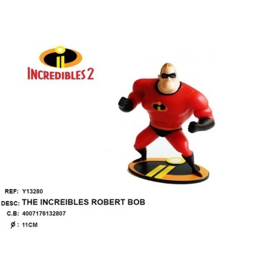 Figura Robert Bob - Los Increibles 11Cm