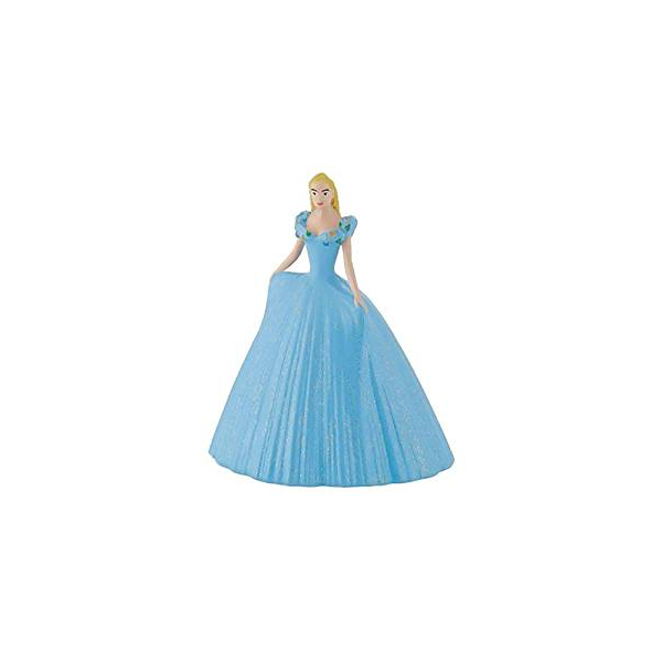 Figura De Cenicienta Con Vestido Azul