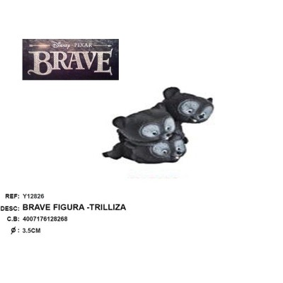 Trillizos Pvc -Brave 3,5Cm