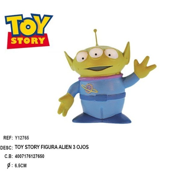 Figura Alien 3 Ojos-Toy Story