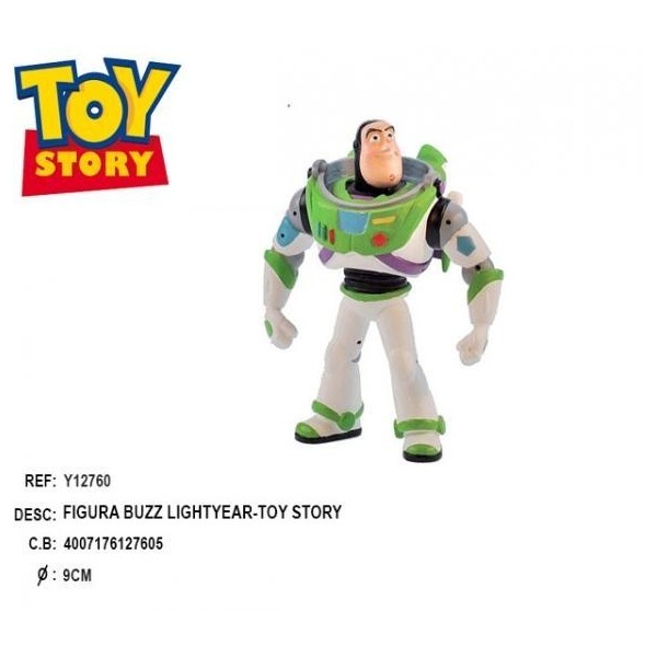 Figura de Buzz Lightyear con detalles fieles a la película Y12761 Bullyland