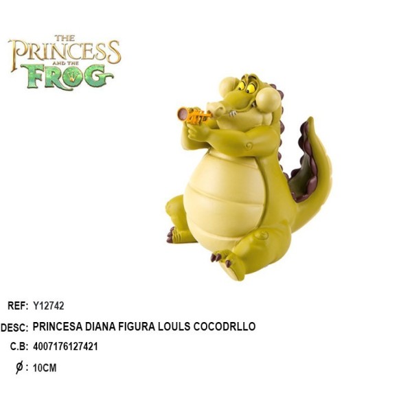 Figura Louis Cocodrilo - Tiana-Bullyland