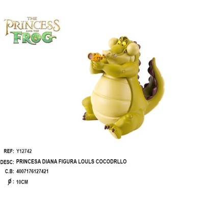 Figura Louis Cocodrilo - Tiana-Bullyland