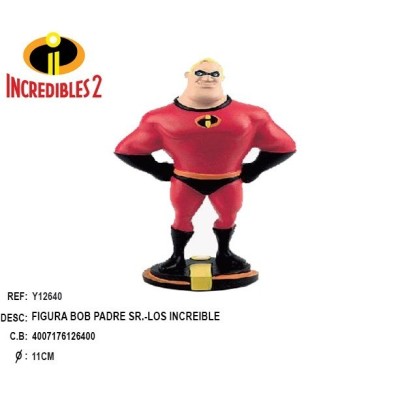 Figura Bob Padre Sr.Increible-Los Increible