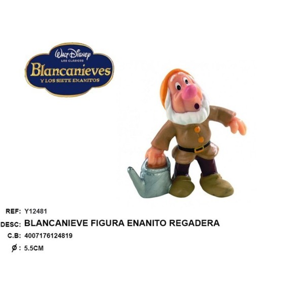 Figura Enanito Regadera -Blancanieve