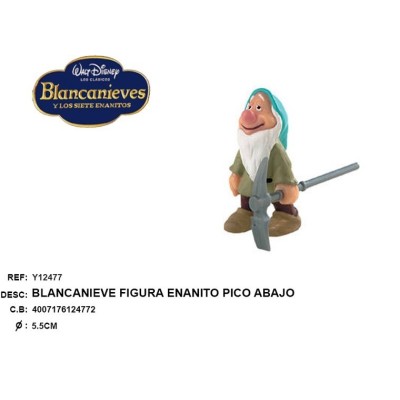 Figura Enanito Dormilon (Azadon) - Blancanieve