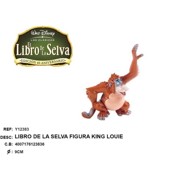 Figura King Louie El Libro De La Selva 9Cm Bullyland