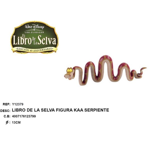 Figura Kaa Serpiente-El Libro De La Selva