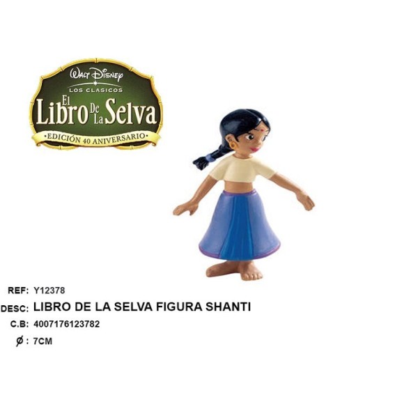 Figura Shanti El Librod De La Selva