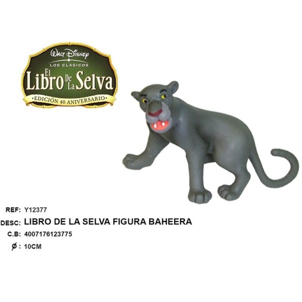 Figura Baheera-El Libro De La Selva 10Cm