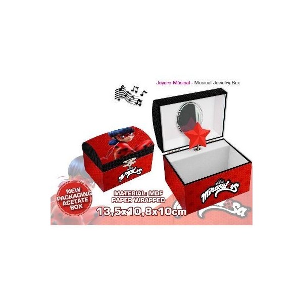 Joyero Musical Cofre Ladybug