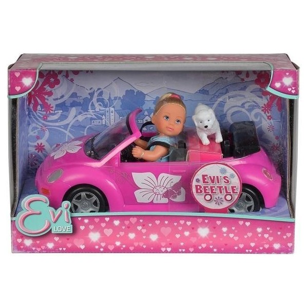 Evi En Beetle Simba Muneca Con Coche