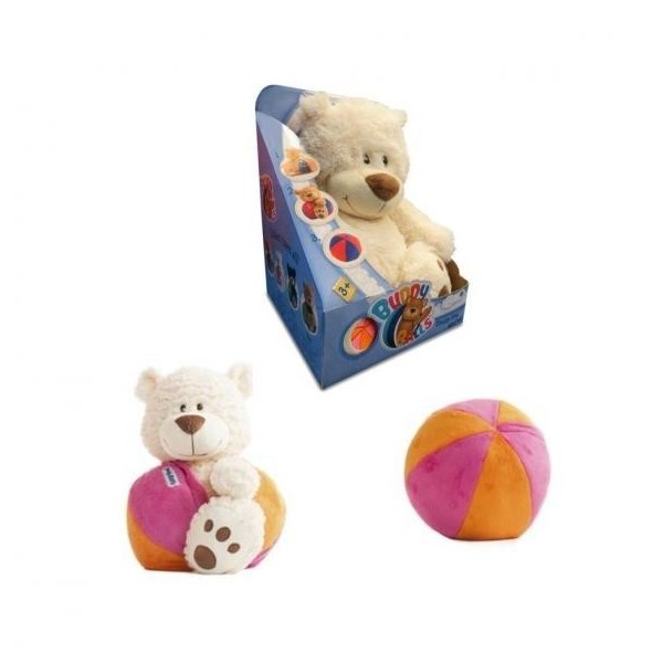 Peluches  Buddy Balls Pluche Beer Nounours 2In1 27Cm Lily