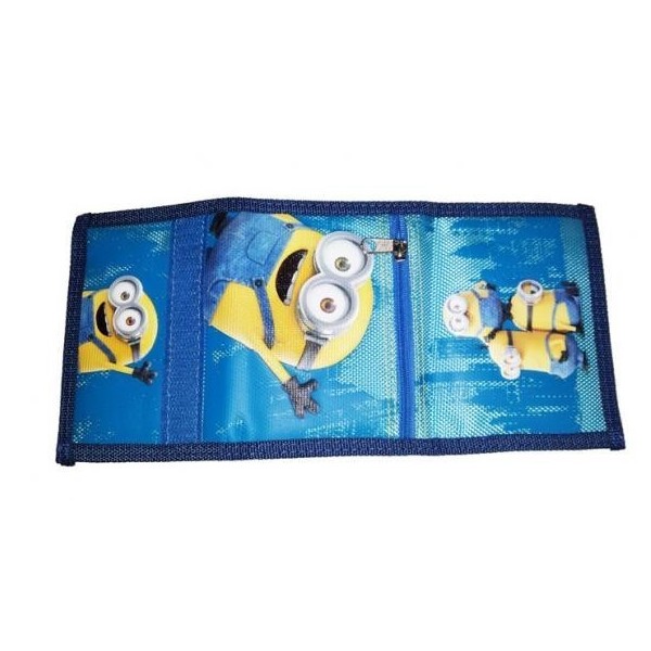 Minions Billetero Velcro Party