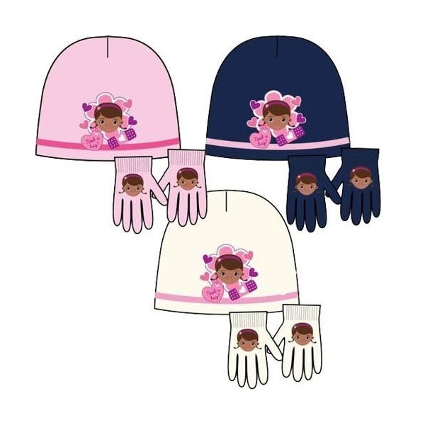 Doctora Juguetes Set Gorro Con Guantes -Oferta