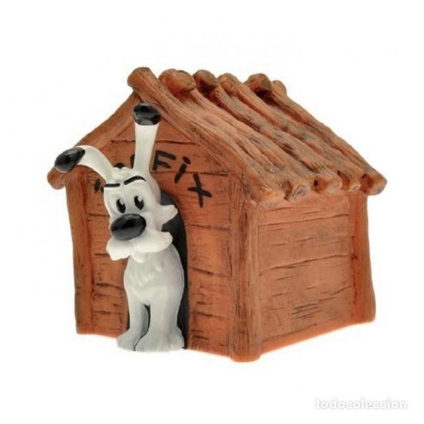 IDEFIX EN CASETA MINI HUCHA 10CM - ASTERIX figura