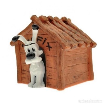 IDEFIX EN CASETA MINI HUCHA 10CM - ASTERIX figura
