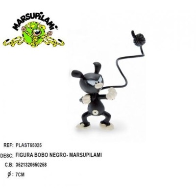 Figura Bobo Negro- Marsupilami 7Cm