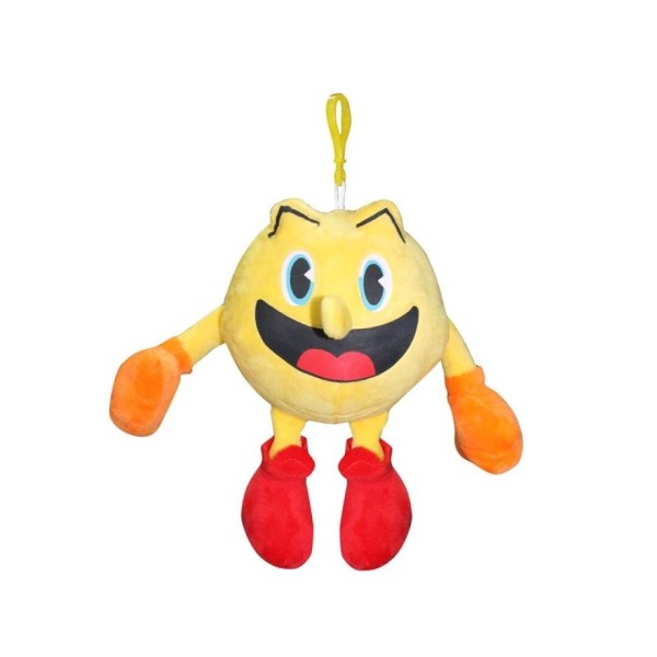 Pac Man Peluche Con Llavero 20Cm