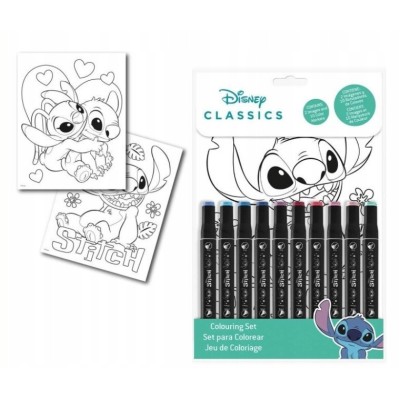 Stitch Disney Pinta Con Numeros