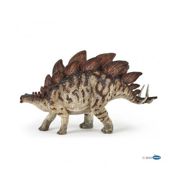 FIGURA ESTEGOSAURIO ( PAPO ) 55079/ 22 X 4 X 12CM