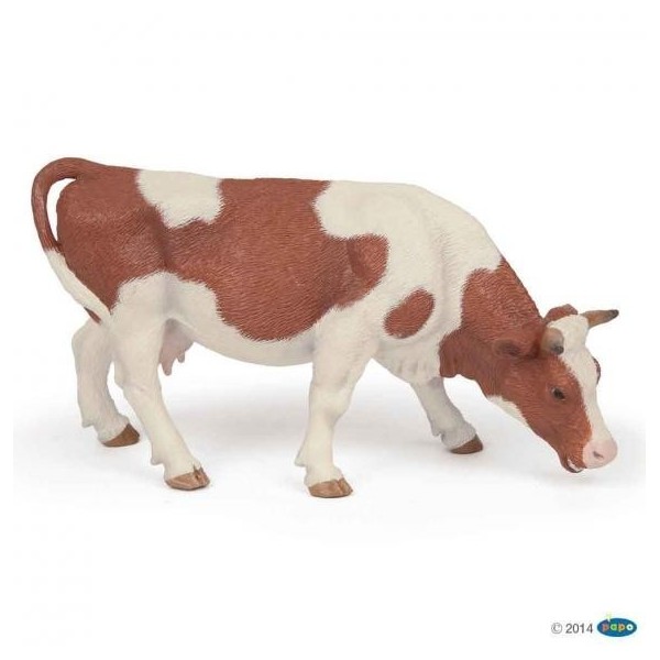 Vaca Simmental Pastando