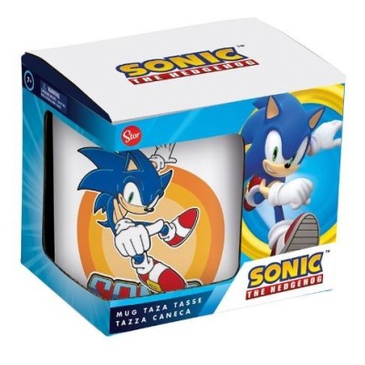 Sonic Taza En Caja Regalo  325 Ml